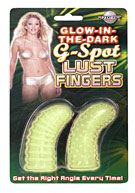 G-Spot Lust Fingers - Glow In The Dark