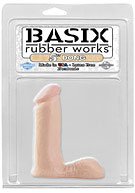 Basix Rubber Works - 5'' Dong - Flesh