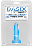 Basix Rubber Works - Beginners Butt Plug - Blue