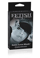 Fetish Fantasy Series Limited Edition Satin Love Mask - Black