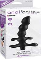 Anal Fantasy Collection Perfect Grip Prostate Massager - Black