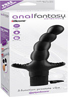 Anal Fantasy Collection 5-Function Prostate Vibe - Black
