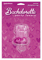 Bachelorette Party Pecker Shot Glass Ring Asst. Colors